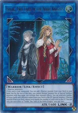 SH Isolde, Two Tales of the Noble Knights - EXFO-EN094 - Ultra Rare 1st Edition Extreme Force [EXFO] 1st Edition Singles
