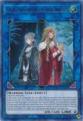 SH Isolde, Two Tales of the Noble Knights - EXFO-EN094 - Ultra Rare 1st Edition Extreme Force [EXFO] 1st Edition Singles