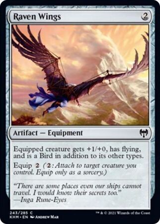 Raven Wings 243/285 Kaldheim Singles