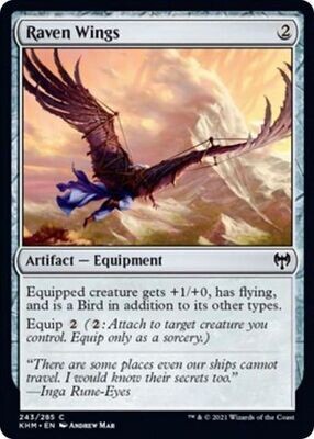 Raven Wings 243/285 Kaldheim Singles