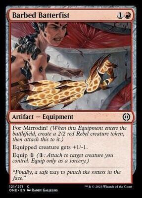 Barbed Batterfist 121/271 - Phyrexia All Will Be One Singles (Español)