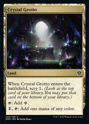 Crystal Grotto 246/281 Dominaria United Singles