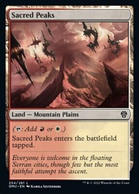 Sacred Peaks 254/281 Dominaria United Singles