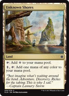 Unknown Shores 259/279 - Ixalan Singles