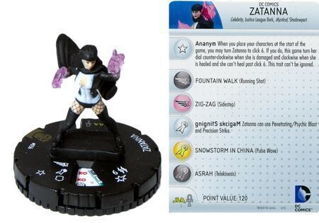 SJ Zatanna #056 Justice League: Trinity War Booster Set DC HeroClix
Justice League: Trinity War Booster Set Singles Sin Tarjeta