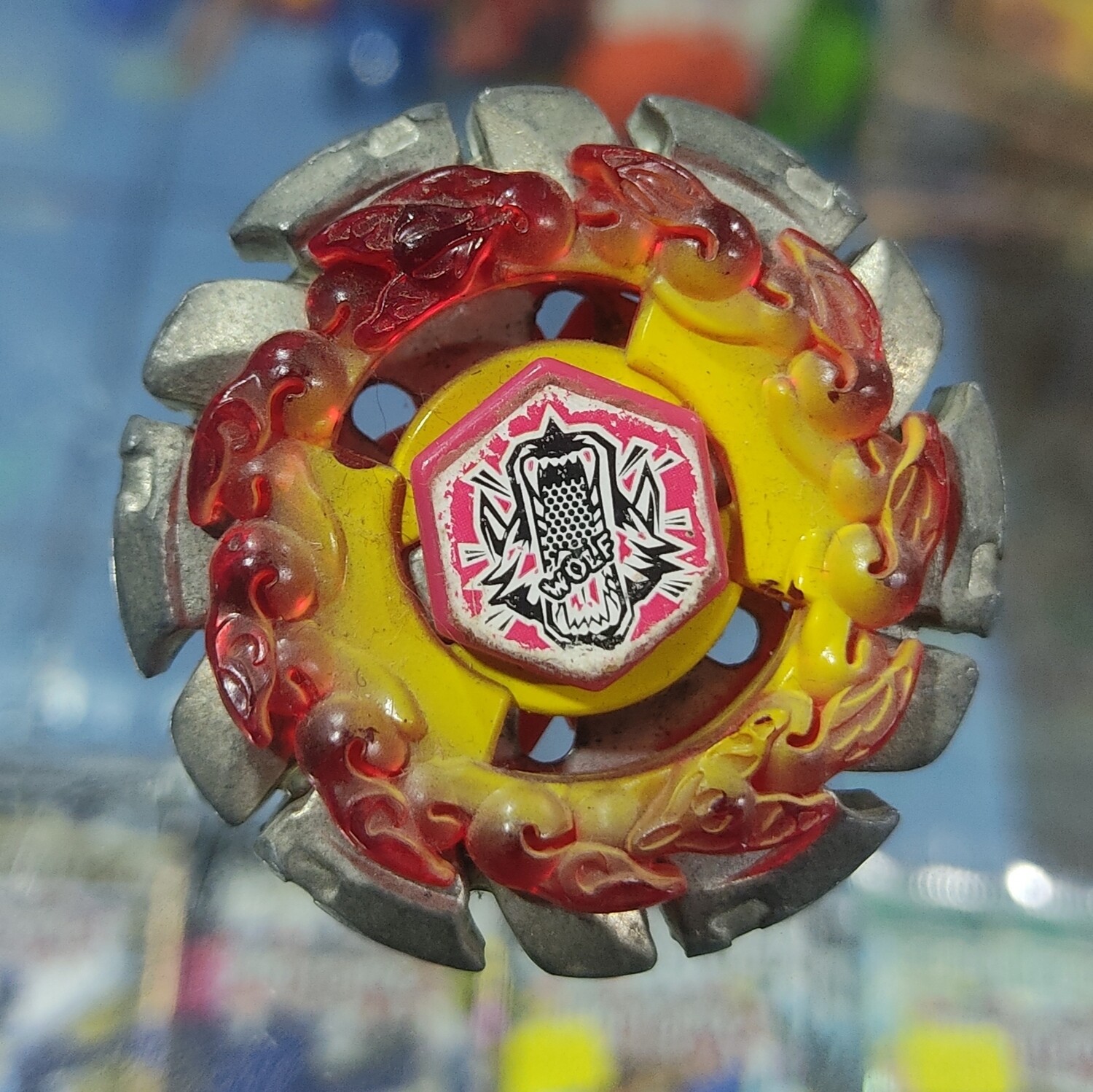 SJ Beyblade Rojo