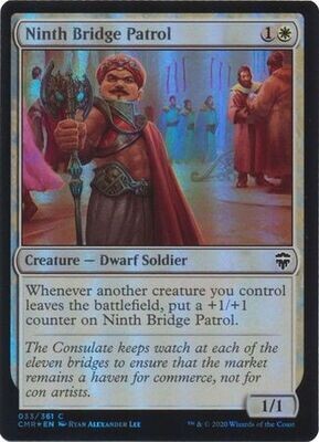 Ninth Bridge Patrol 033/361 - Foil Commander Legends Foil Singles