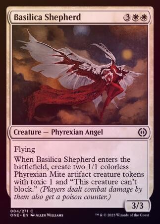 Basilica Shepherd 004/271 - Foil Phyrexia All Will Be One Foil Singles (Español)