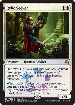 Relic Seeker - Buy-A-Box Foil Magic: The Gathering Promo Cards(Español)