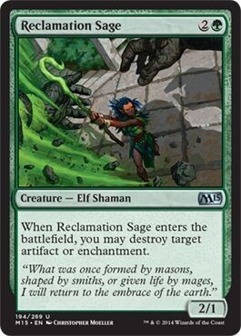 Reclamation Sage 194/269
Magic 2015 (M15) Singles