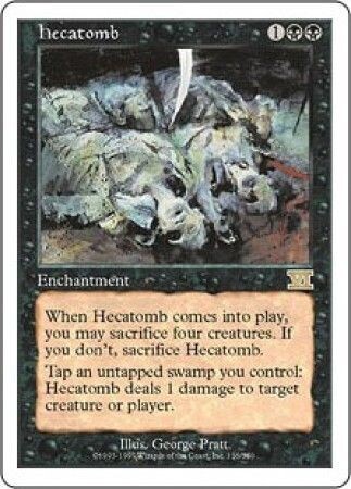 Hecatomb
MTG 6th Edition (Classic) (Magic Cards) Singles