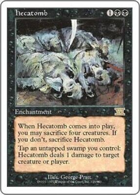 Hecatomb
MTG 6th Edition (Classic) (Magic Cards) Singles