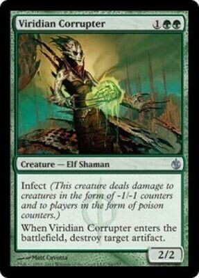 Viridian Corrupter Mirrodin Besieged Singles