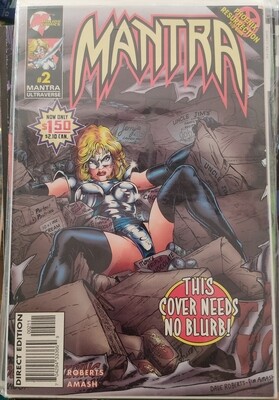 BA Mantra Issue 2 Malibu Comics Ingles