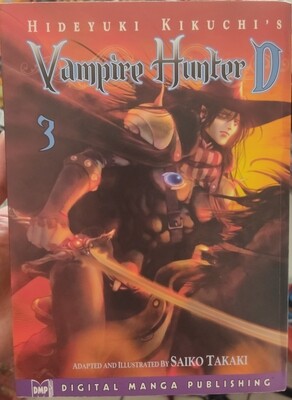 BA Vampire Hunter D Manga Volumen 3 Ingles