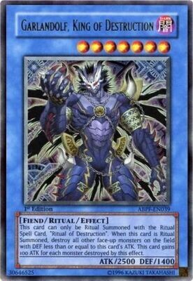 Garlandolf, King of Destruction - ABPF-EN039 - Ultra Rare 1st Edition
Absolute Powerforce [ABPF] 1st Edition Singles