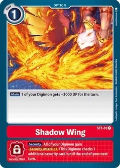 Shadow Wing - Starter Deck 01: Gaia Red (ST-1)
Starter Deck 01: Gaia Red