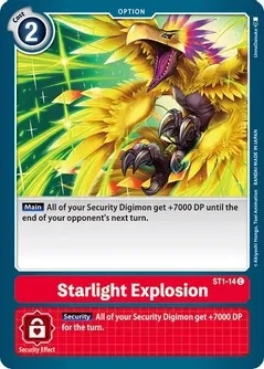 Starlight Explosion - Starter Deck 01: Gaia Red (ST-1)
Starter Deck 01: Gaia Red
