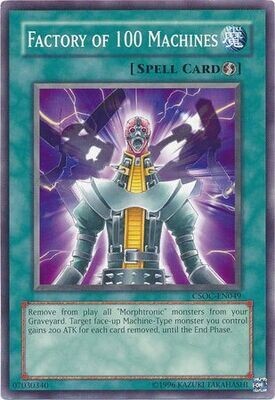 Factory of 100 Machines - CSOC-EN049 - Common Unlimited Crossroads of Chaos [CSOC] Unlimited Singles