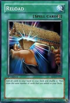 Reload - SD5-EN029 - Common 1st Edition Structure Deck: Warrior&#39;s Triumph 1st Edition Singles