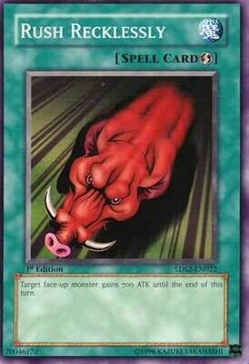 Rush Recklessly - 5DS2-EN022 - Common 1st Edition Starter Deck: 5D&#39;s (2009) [5DS2] 1st Edition Singles