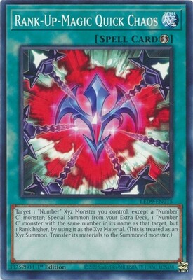 Rank-Up-Magic Quick Chaos - LED9-EN015 - Common 1st Edition Legendary Duelists: Duels from the Deep 1st Edition Singles