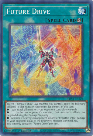 Future Drive - LDS3-EN129 - Common 1st Edition
Legendary Duelists: Season 3 [LDS3] 1st Edition Singles
