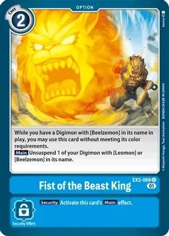 Fist of the Beast King - Digital Hazard (EX02)
Digital Hazard