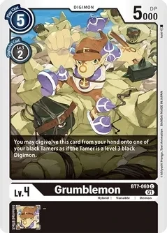 Grumblemon - Next Adventure (BT07)
Next Adventure