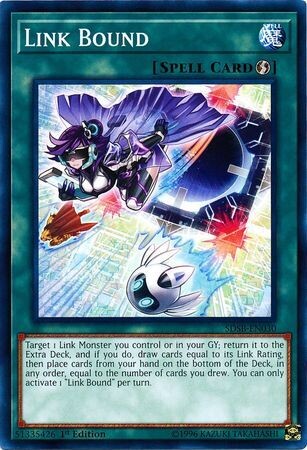 Link Bound - SDSB-EN030 - Common 1st Edition
Structure Deck: Soulburner Singles (Espanol)
