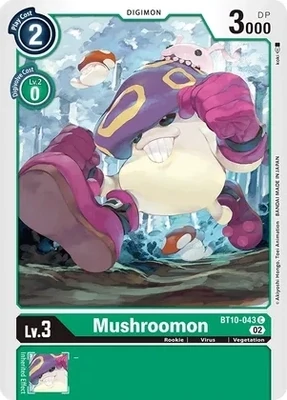 Mushroomon - Xros Encounter (BT10)
Xros Encounter