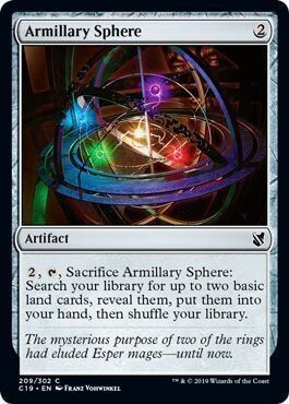 Armillary Sphere 209/302 Commander 2019 Singles