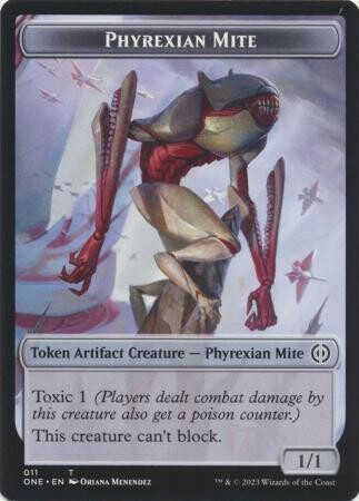 Phyrexian Mite Token 011 Phyrexia All Will Be One Singles  (Español)