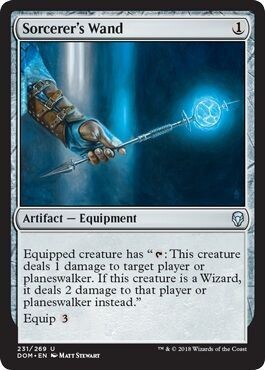 Sorcerer&#39;s Wand 231/269
Dominaria Singles