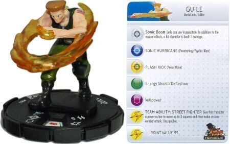 SJ Guile #007 Street Fighter Heroclix
Other: Street Fighter Sin Tarjeta