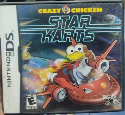 SJ Crazy Chicken Star Karts Nintendo DS Usado Completo