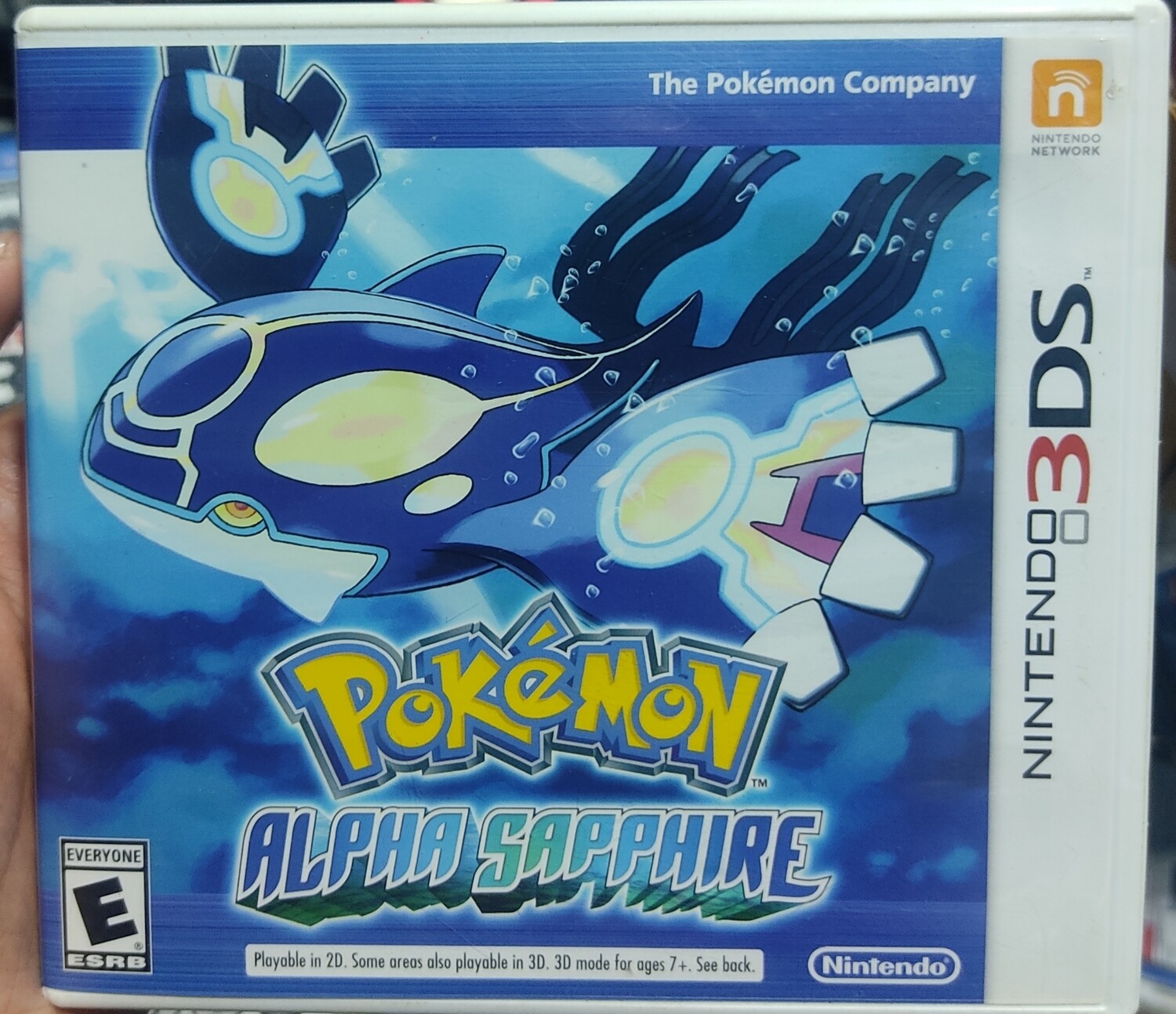 SJ Pokemon Alpha Sapphire Nintendo 3DS Usado Completo