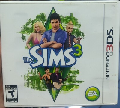 SJ The Sims Nintendo 3DS Usado Completo