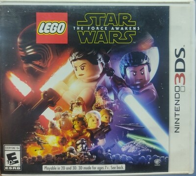 SJ Lego Star Wars The Force Awakens Nintendo 3DS Usado Completo