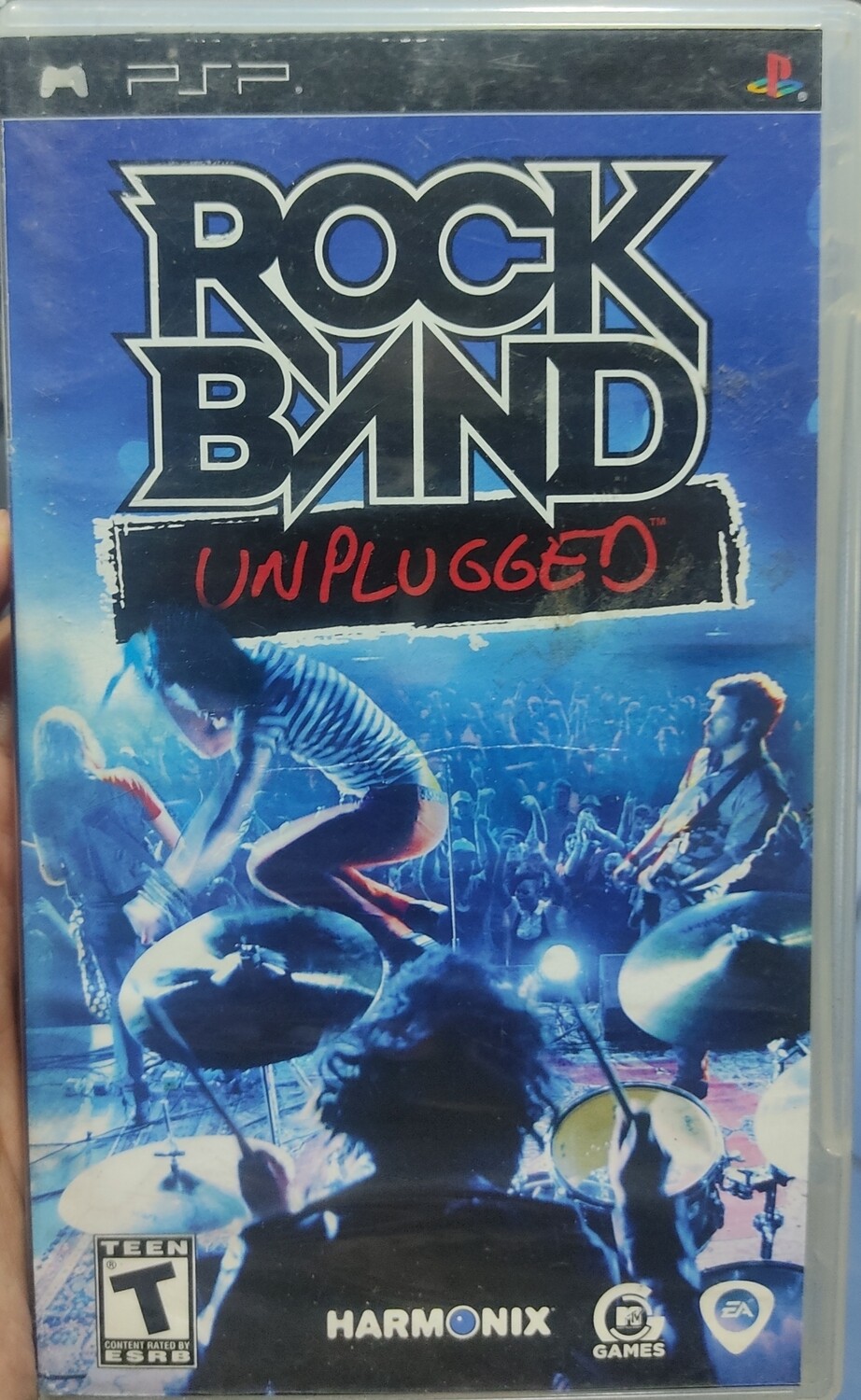 SJ Rock Band Unplugged PSP Usado Completo