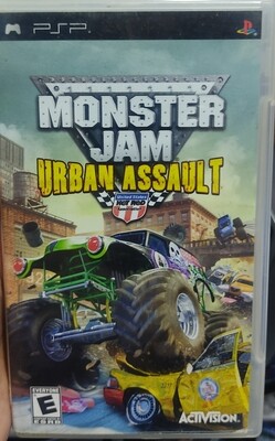 SJ Monster Jam Urban Assault PSP Usado Completo