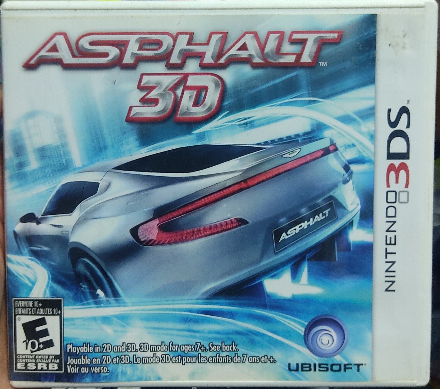 NELA-c, Asphalt 3D Nintendo 3DS Usado Completo