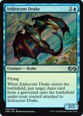 Iridescent Drake 059/254 - Foil Ultimate Masters Foil Singles