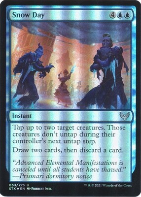 Snow Day 053/275 - Foil Strixhaven: School of Mages Foil Singles