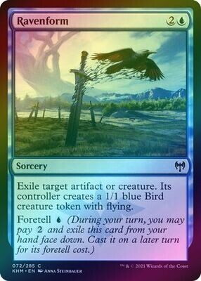Ravenform 072/285 - Foil Kaldheim Foil Singles
