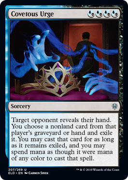 Covetous Urge 207/269 - Throne of Eldraine Singles