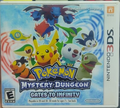 SH Pokemon Mystery Dungeon Gates to Infinity Nintendo 3DS Usado Completo