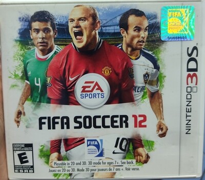 SJ3 Fifa 12 Nintendo 3Ds Usado Completo