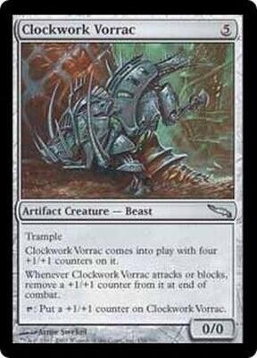 Clockwork Vorrac
Mirrodin Singles