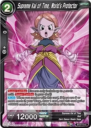 Supreme Kai of Time, World&#39;s Protector - Cross Worlds (DBS-B03) Cross Worlds